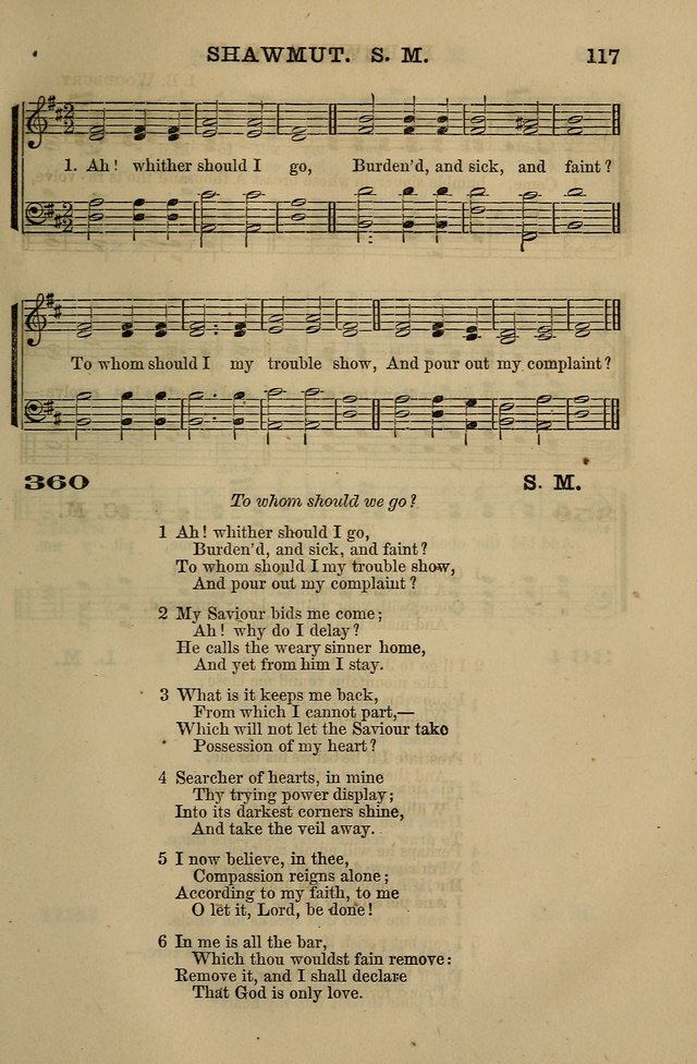 The Centenary Singer: a collection of hymns and tunes popular during the last one hundred years page 117