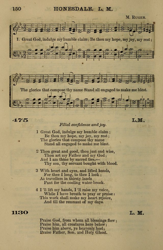 The Centenary Singer: a collection of hymns and tunes popular during the last one hundred years page 150