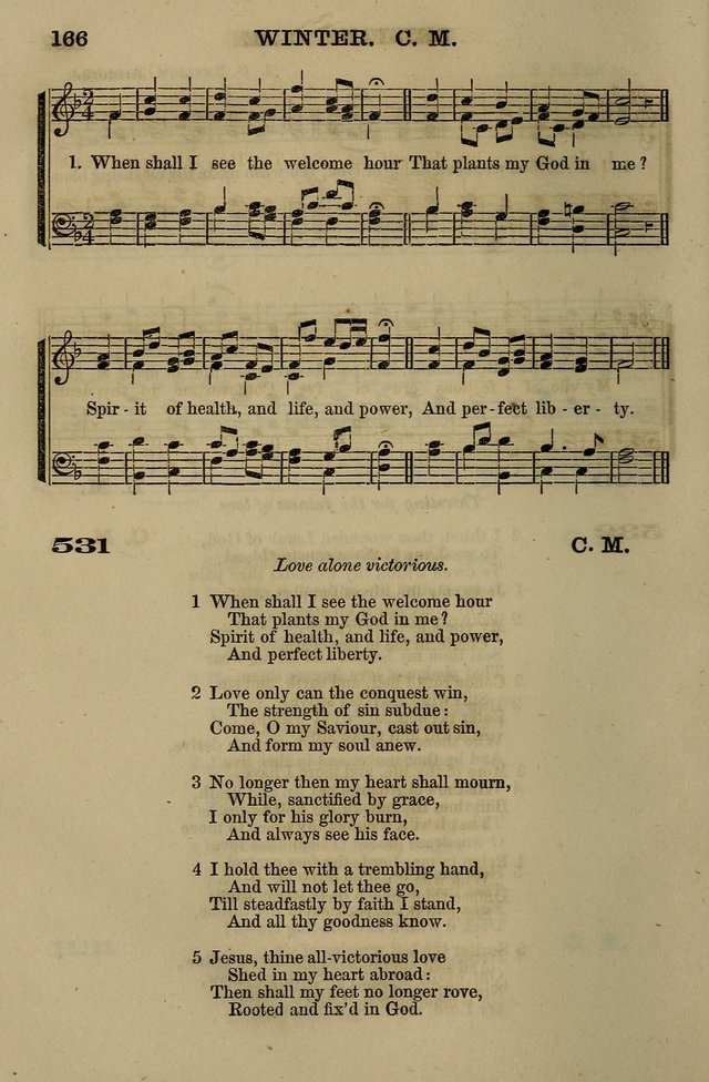 The Centenary Singer: a collection of hymns and tunes popular during the last one hundred years page 166