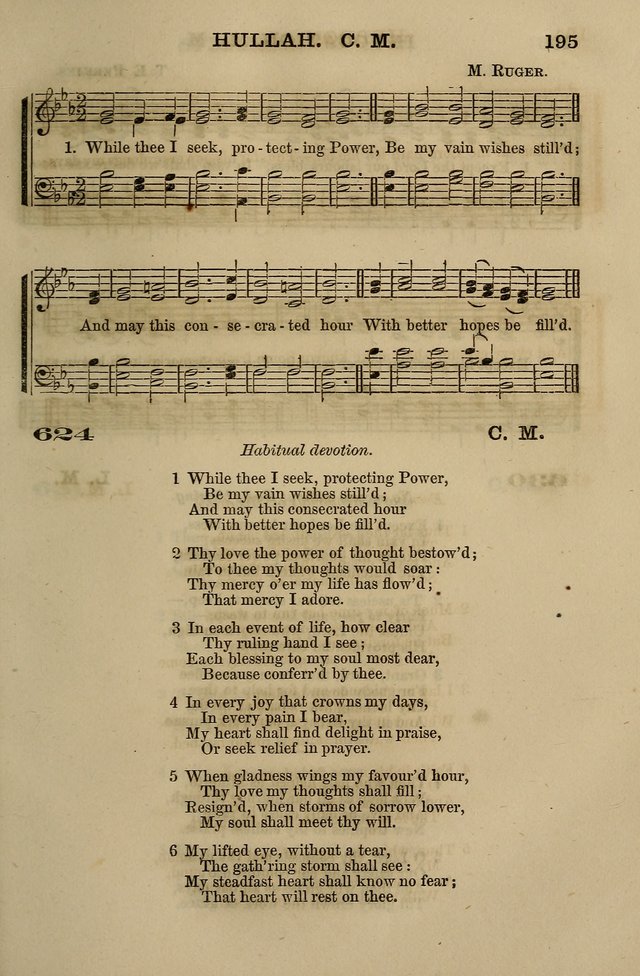 The Centenary Singer: a collection of hymns and tunes popular during the last one hundred years page 195