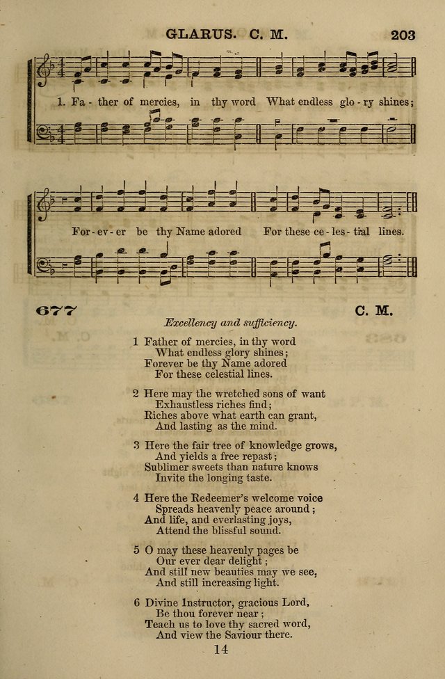 The Centenary Singer: a collection of hymns and tunes popular during the last one hundred years page 203