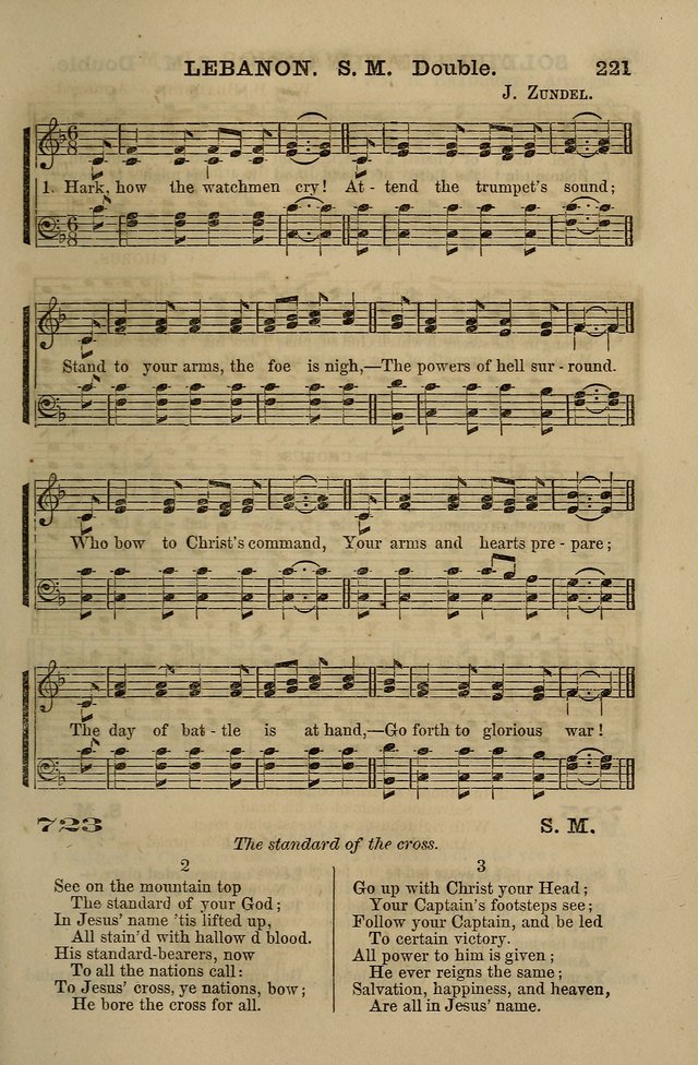The Centenary Singer: a collection of hymns and tunes popular during the last one hundred years page 221