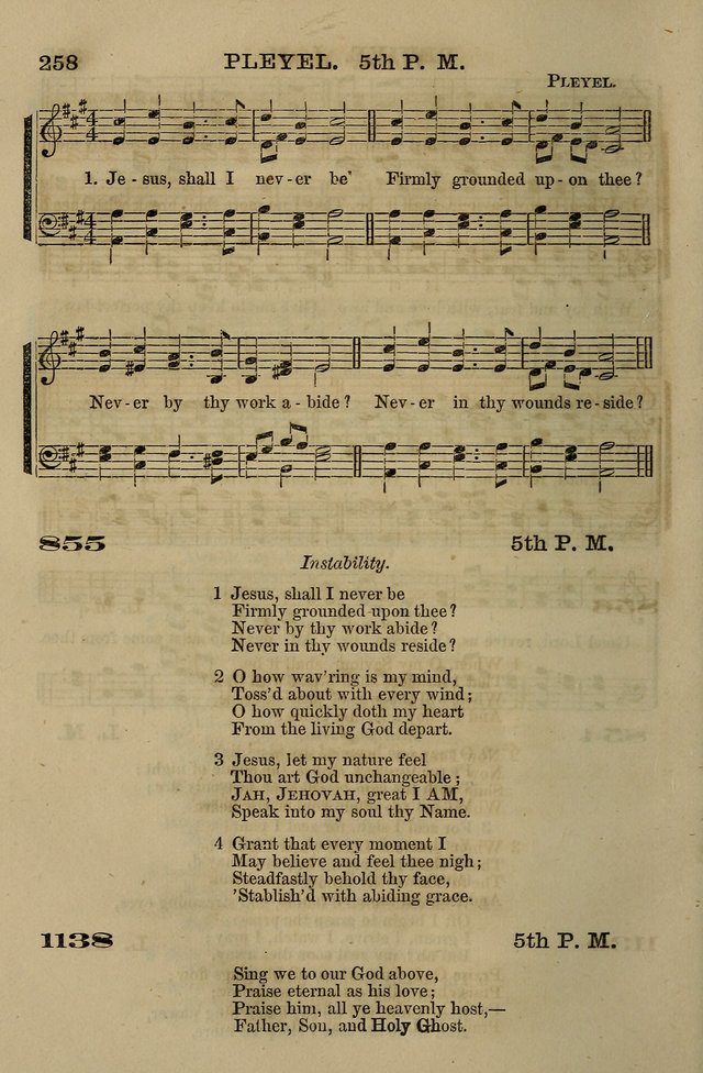 The Centenary Singer: a collection of hymns and tunes popular during the last one hundred years page 258