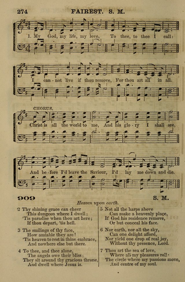The Centenary Singer: a collection of hymns and tunes popular during the last one hundred years page 274