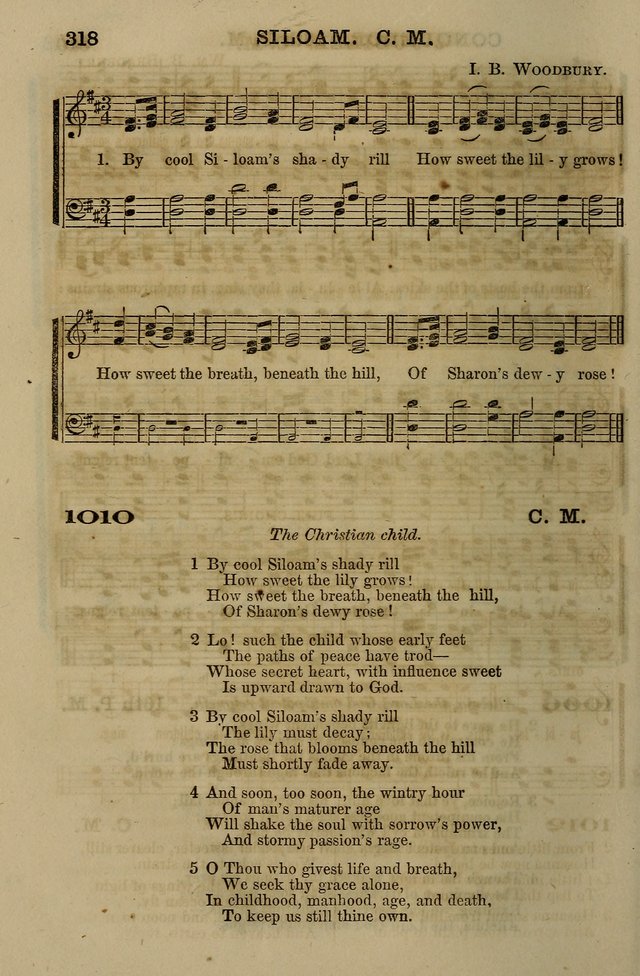 The Centenary Singer: a collection of hymns and tunes popular during the last one hundred years page 318