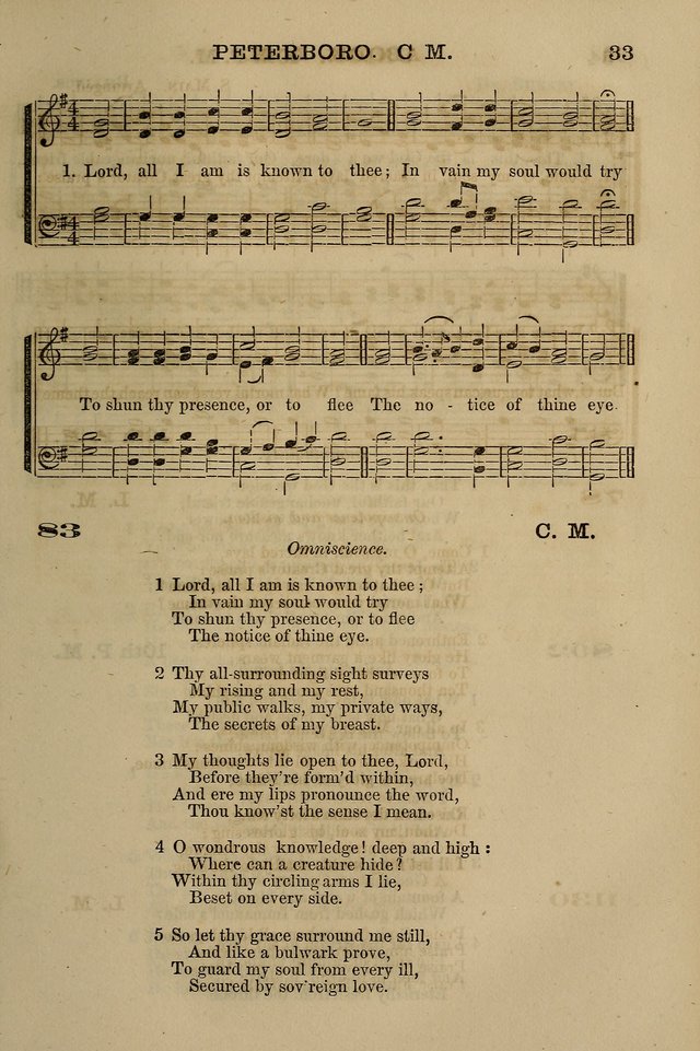 The Centenary Singer: a collection of hymns and tunes popular during the last one hundred years page 33