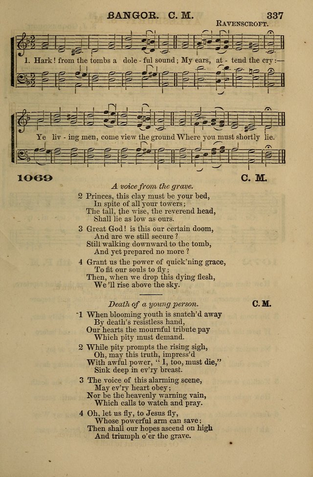 The Centenary Singer: a collection of hymns and tunes popular during the last one hundred years page 337