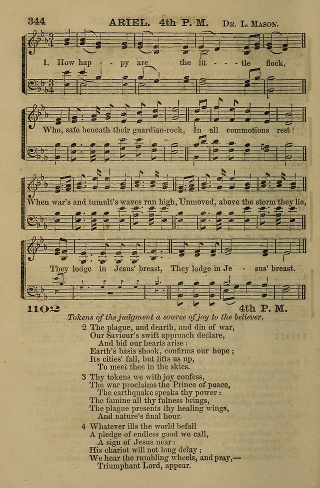 The Centenary Singer: a collection of hymns and tunes popular during the last one hundred years page 344