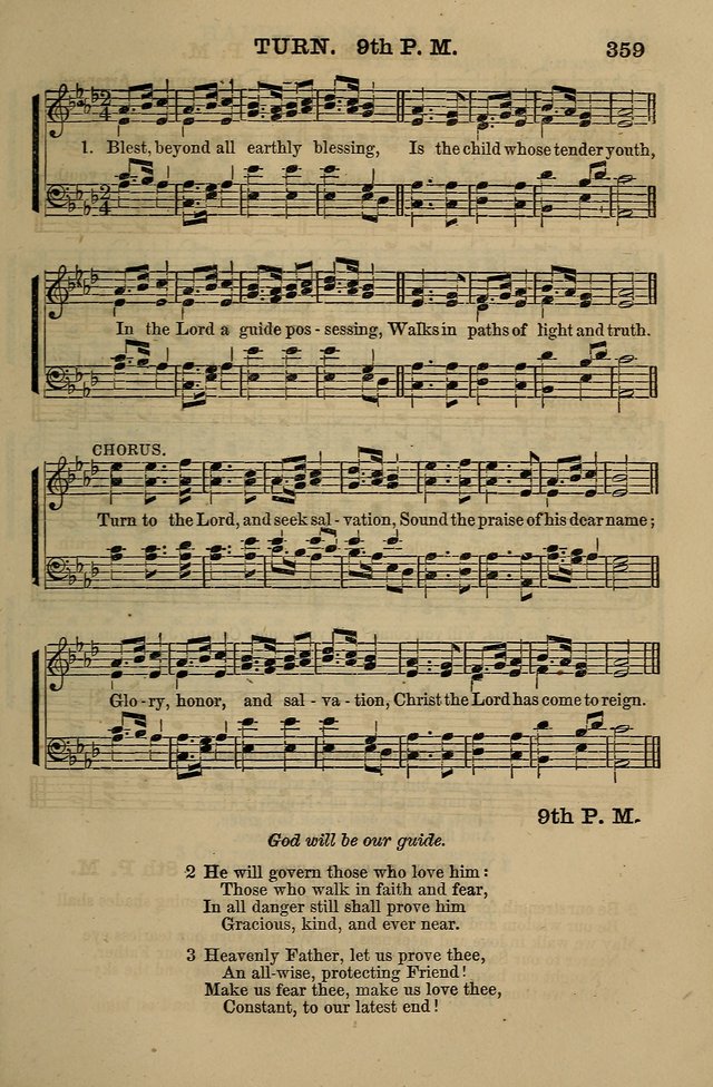 The Centenary Singer: a collection of hymns and tunes popular during the last one hundred years page 359