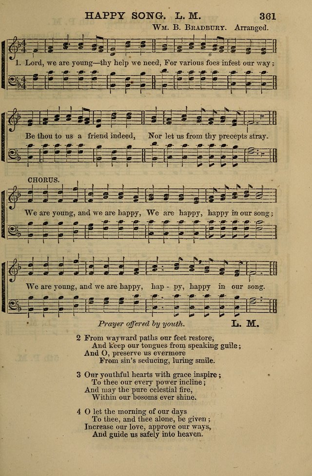 The Centenary Singer: a collection of hymns and tunes popular during the last one hundred years page 361