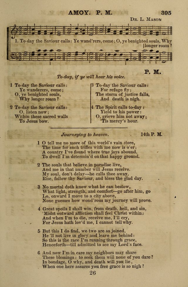 The Centenary Singer: a collection of hymns and tunes popular during the last one hundred years page 395