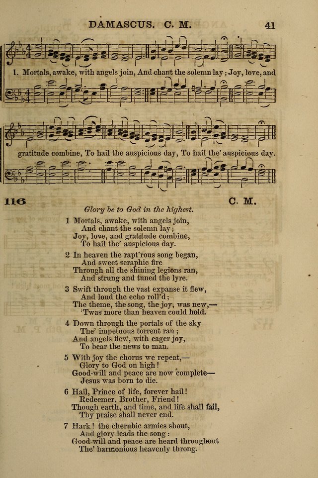 The Centenary Singer: a collection of hymns and tunes popular during the last one hundred years page 41
