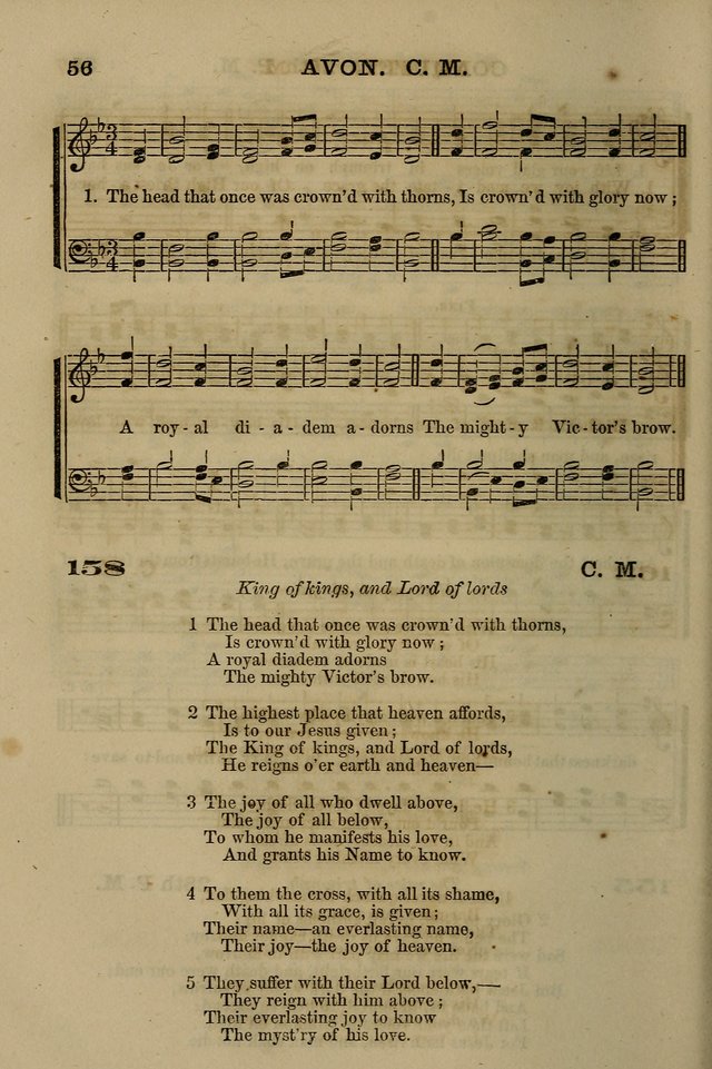 The Centenary Singer: a collection of hymns and tunes popular during the last one hundred years page 56