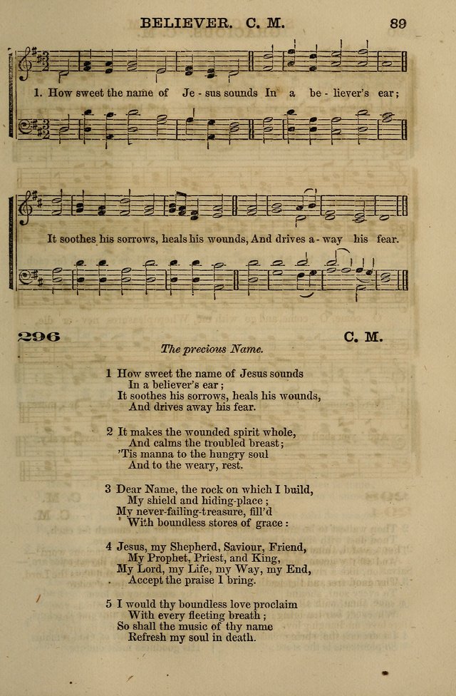The Centenary Singer: a collection of hymns and tunes popular during the last one hundred years page 89