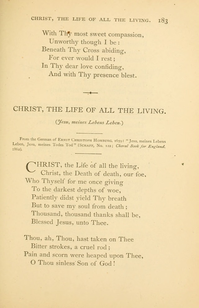 Christ in Song page 183