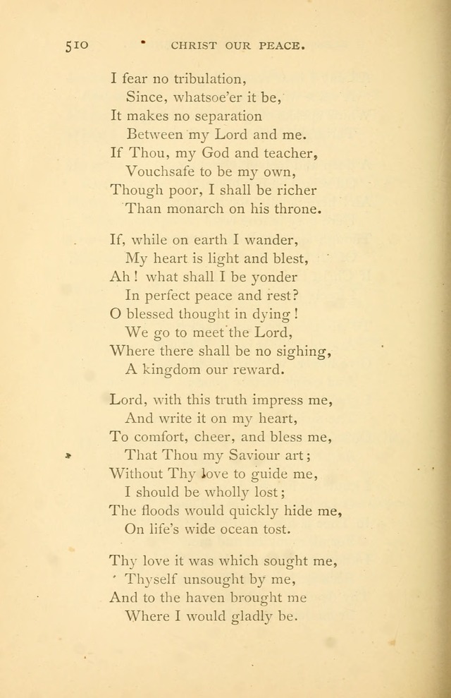 Christ in Song page 510