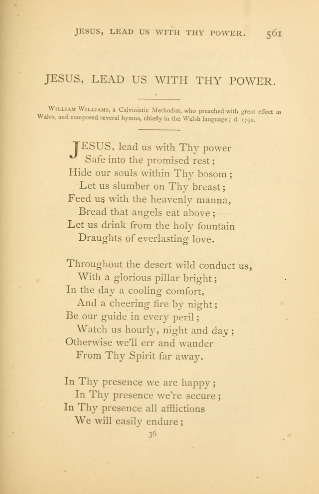 Christ in Song page 561