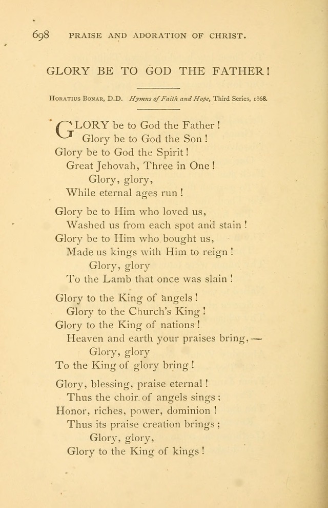 Christ in Song page 698