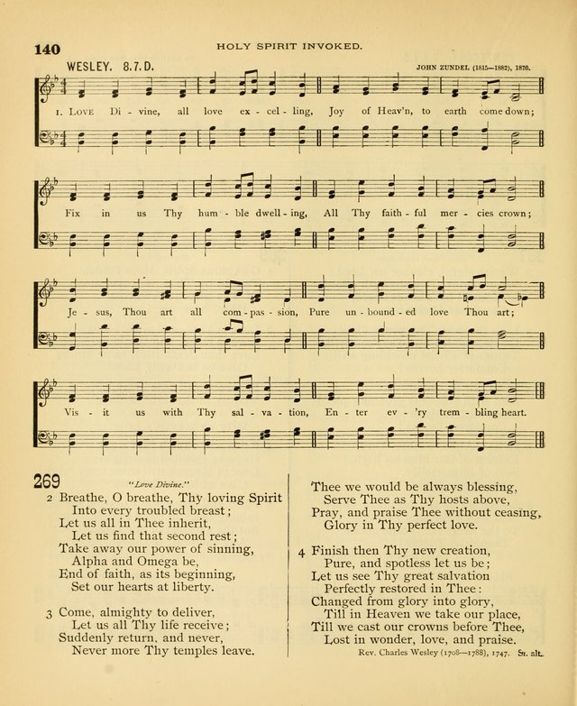 Carmina Sanctorum: a selection of hymns and songs of praise with tunes page 141