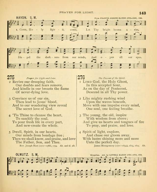 Carmina Sanctorum: a selection of hymns and songs of praise with tunes page 144