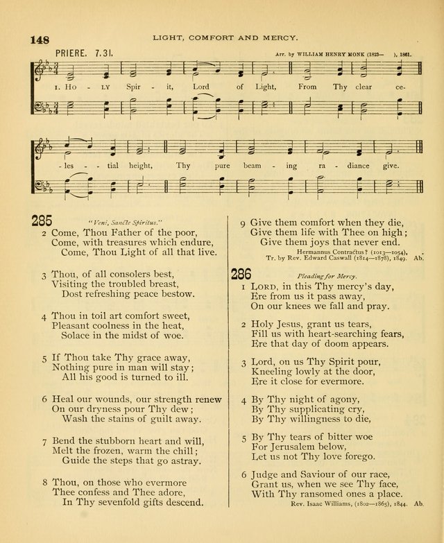 Carmina Sanctorum: a selection of hymns and songs of praise with tunes page 149