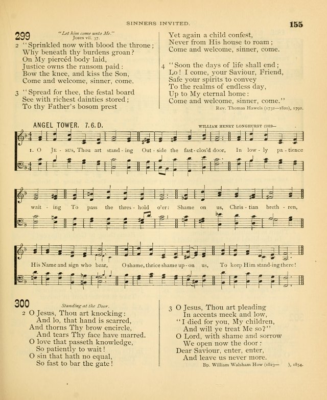 Carmina Sanctorum: a selection of hymns and songs of praise with tunes page 156