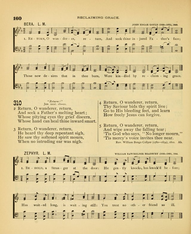 Carmina Sanctorum: a selection of hymns and songs of praise with tunes page 161