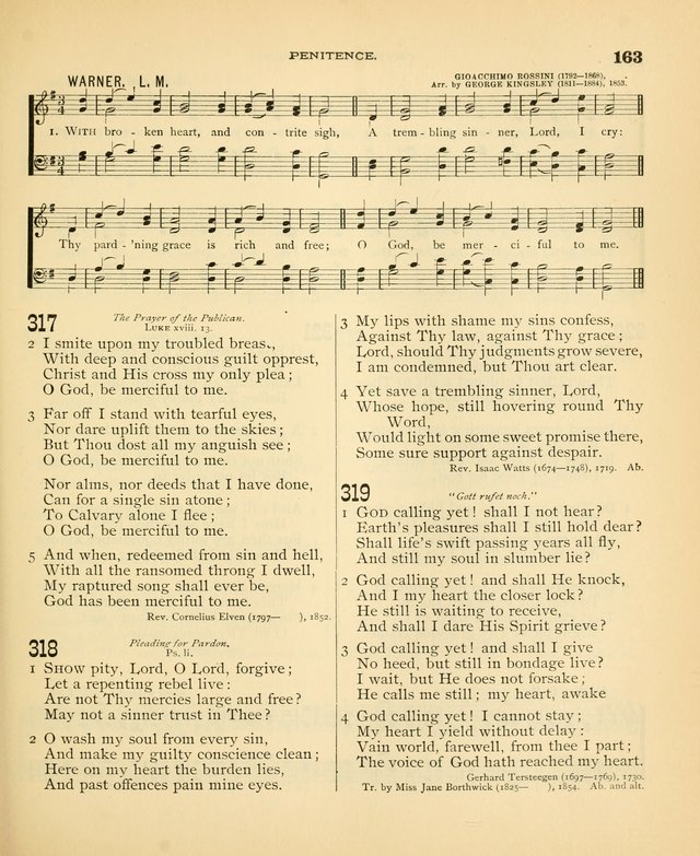 Carmina Sanctorum: a selection of hymns and songs of praise with tunes page 164