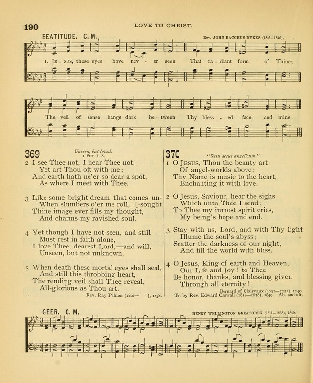 Carmina Sanctorum: a selection of hymns and songs of praise with tunes page 193