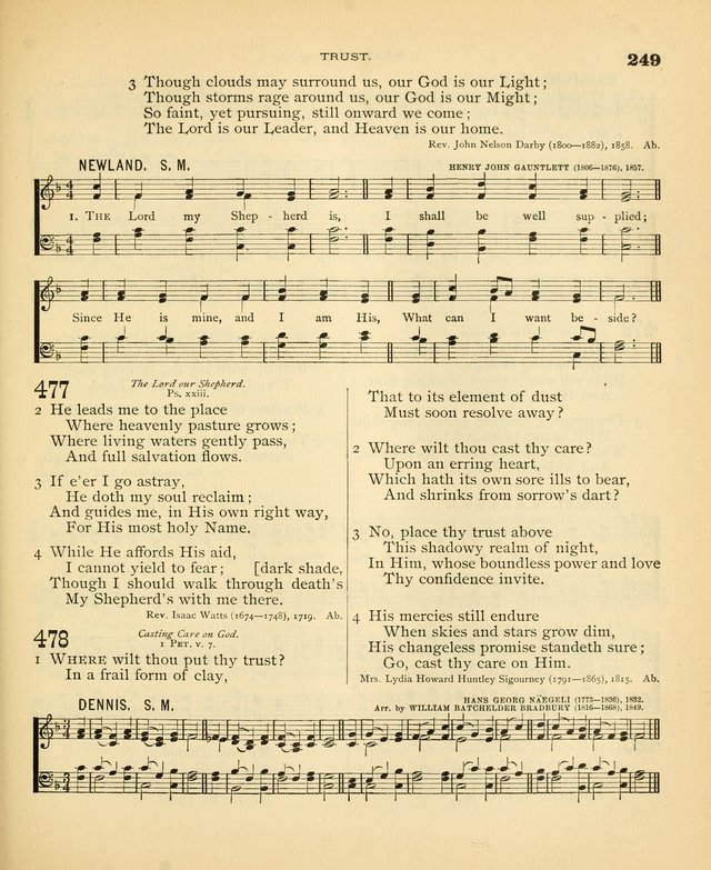 Carmina Sanctorum: a selection of hymns and songs of praise with tunes page 252