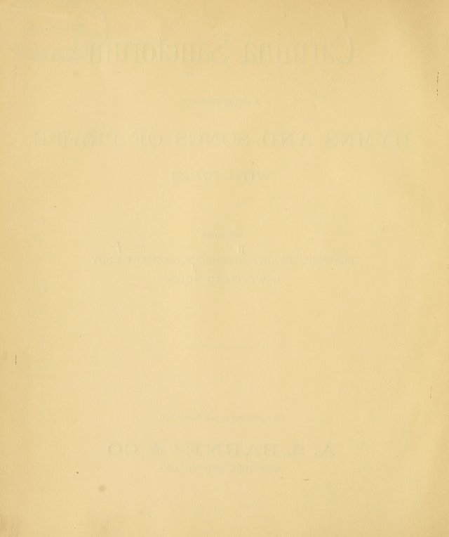 Carmina Sanctorum: a selection of hymns and songs of praise with tunes page 3