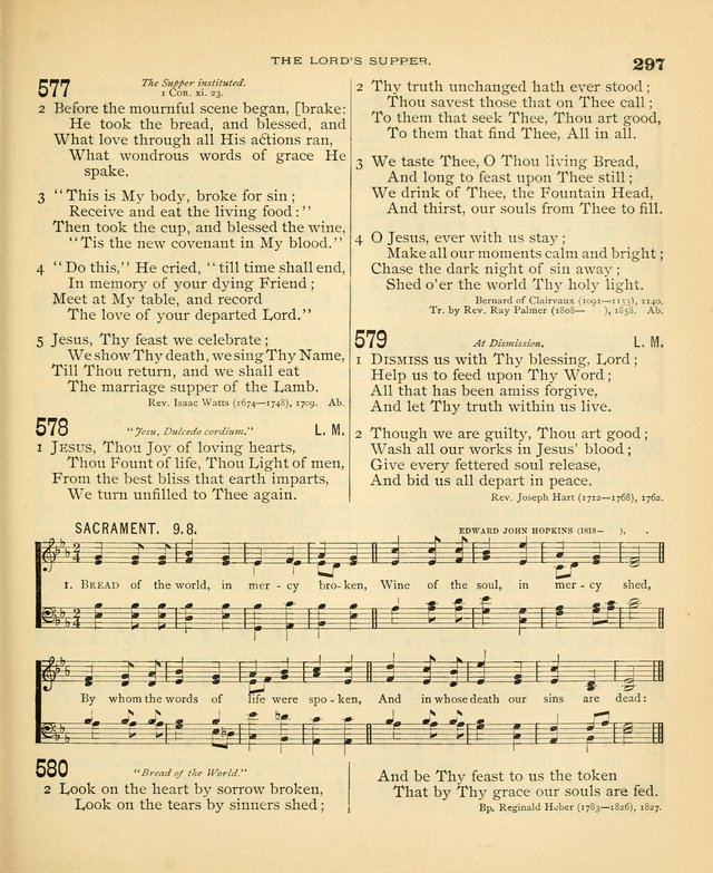 Carmina Sanctorum: a selection of hymns and songs of praise with tunes page 300