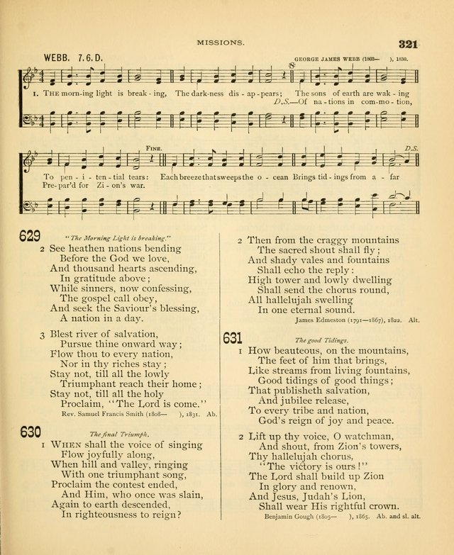 Carmina Sanctorum: a selection of hymns and songs of praise with tunes page 324