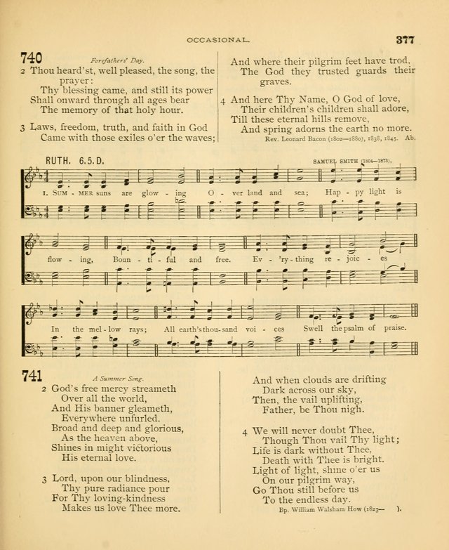 Carmina Sanctorum: a selection of hymns and songs of praise with tunes page 382
