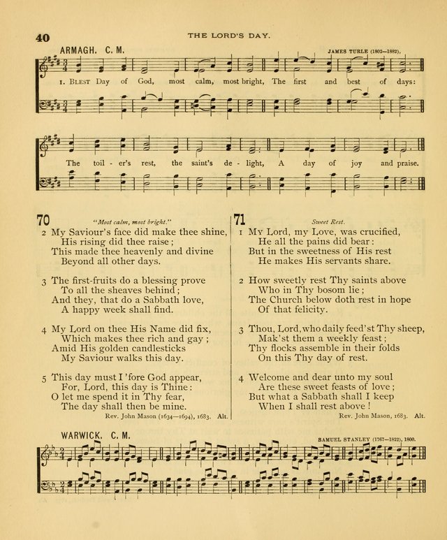 Carmina Sanctorum: a selection of hymns and songs of praise with tunes page 41