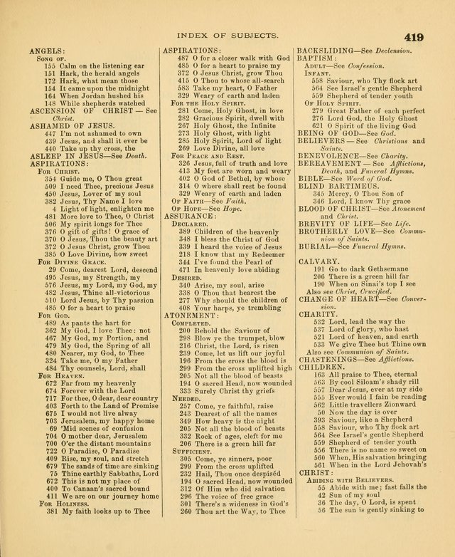 Carmina Sanctorum: a selection of hymns and songs of praise with tunes page 424