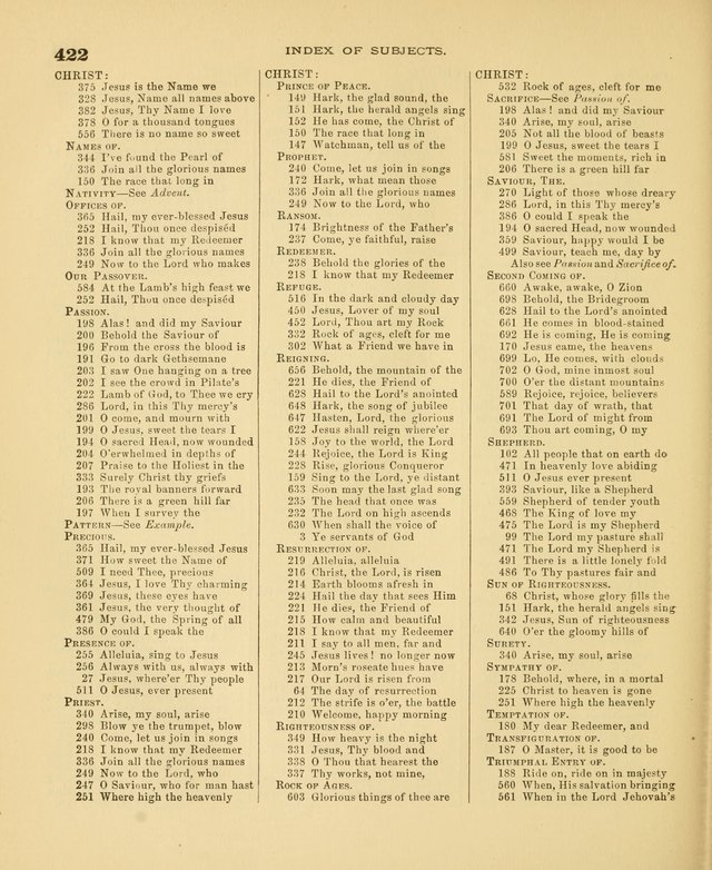 Carmina Sanctorum: a selection of hymns and songs of praise with tunes page 427
