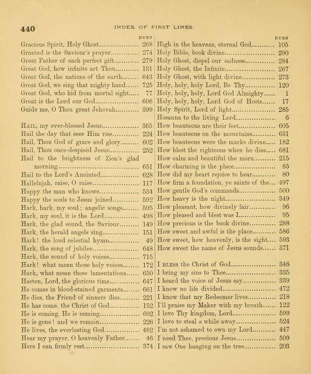 Carmina Sanctorum: a selection of hymns and songs of praise with tunes page 445