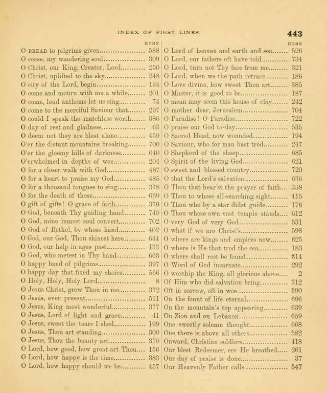 Carmina Sanctorum: a selection of hymns and songs of praise with tunes page 448