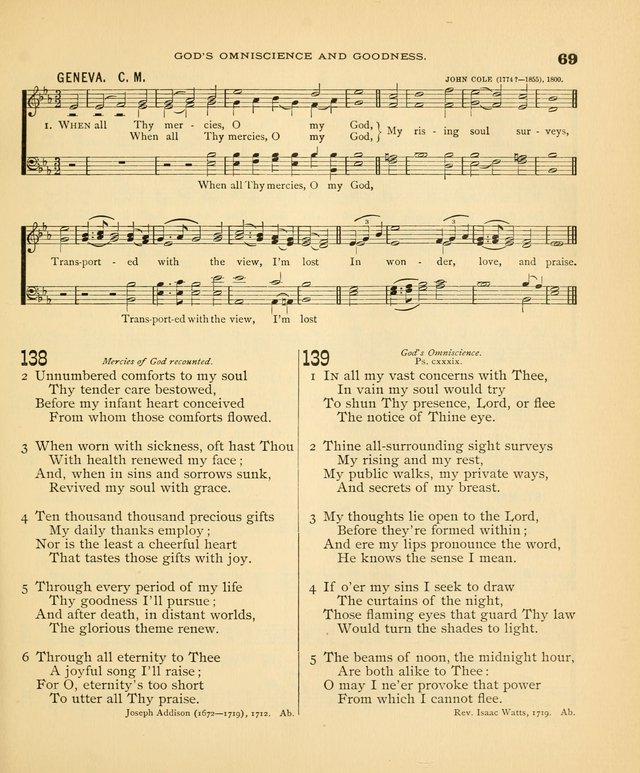Carmina Sanctorum: a selection of hymns and songs of praise with tunes page 70