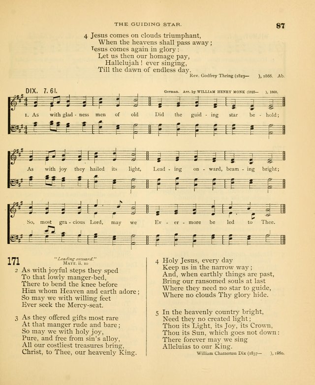Carmina Sanctorum: a selection of hymns and songs of praise with tunes page 88