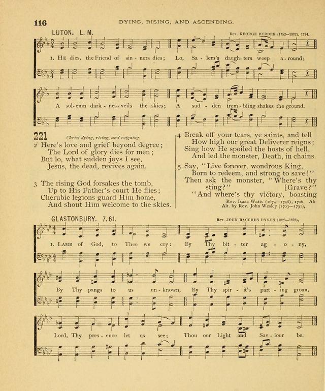 Carmina Sanctorum, a selection of hymns and songs of praise with tunes page 117