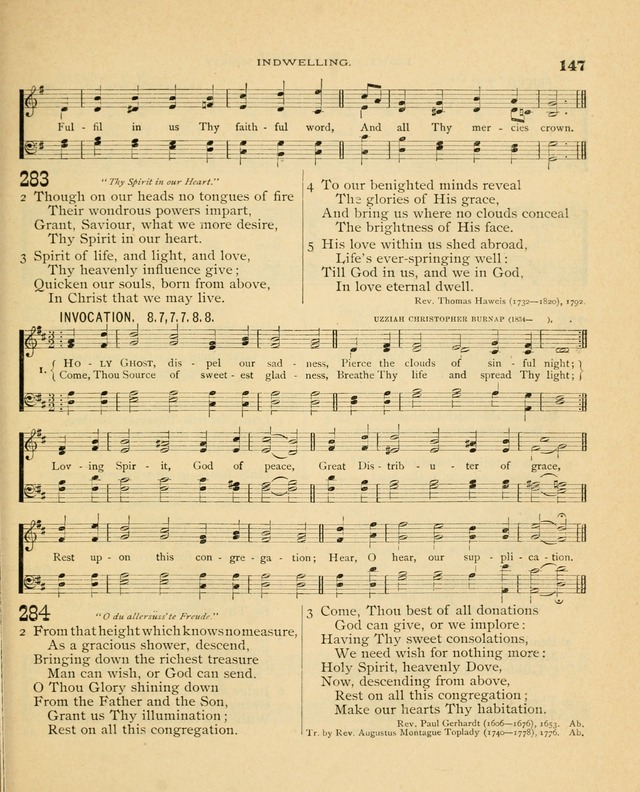 Carmina Sanctorum, a selection of hymns and songs of praise with tunes page 148