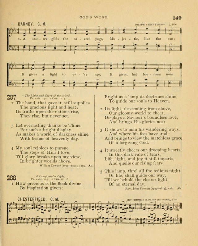 Carmina Sanctorum, a selection of hymns and songs of praise with tunes page 150