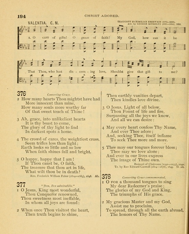 Carmina Sanctorum, a selection of hymns and songs of praise with tunes page 195