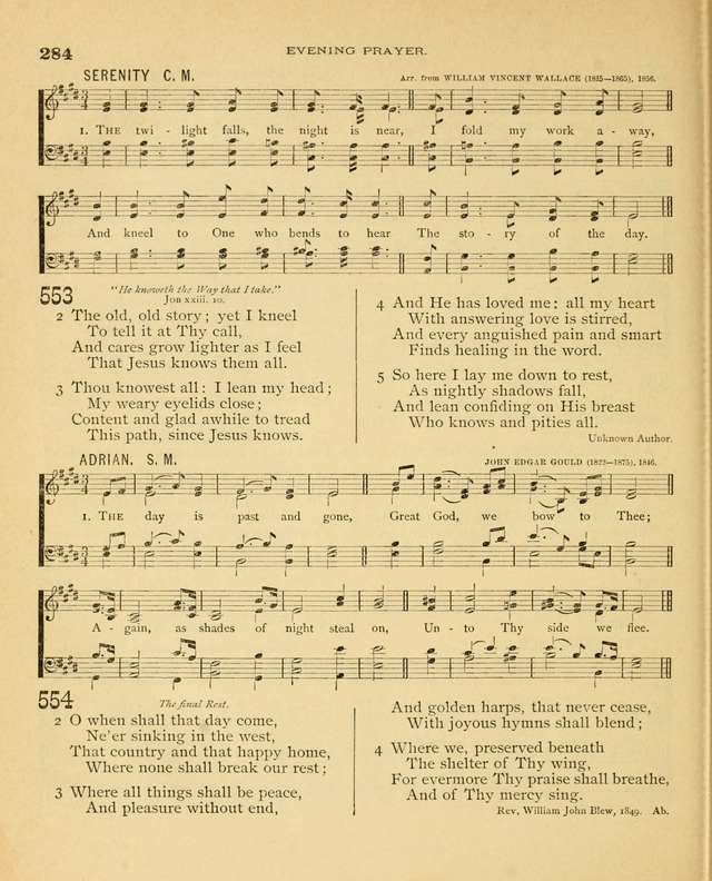 Carmina Sanctorum, a selection of hymns and songs of praise with tunes page 285