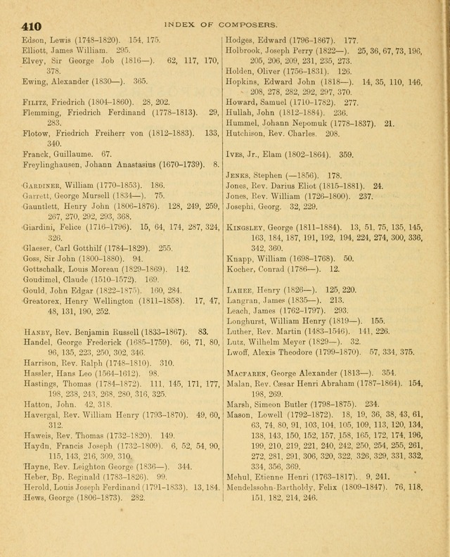 Carmina Sanctorum, a selection of hymns and songs of praise with tunes page 411