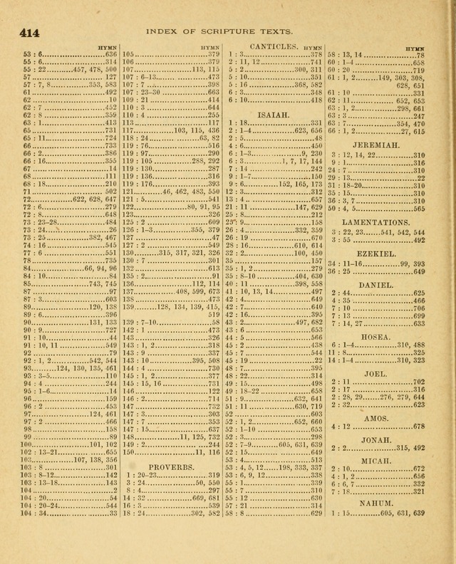 Carmina Sanctorum, a selection of hymns and songs of praise with tunes page 415