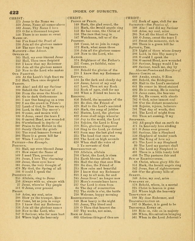 Carmina Sanctorum, a selection of hymns and songs of praise with tunes page 423