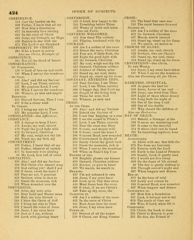 Carmina Sanctorum, a selection of hymns and songs of praise with tunes page 425